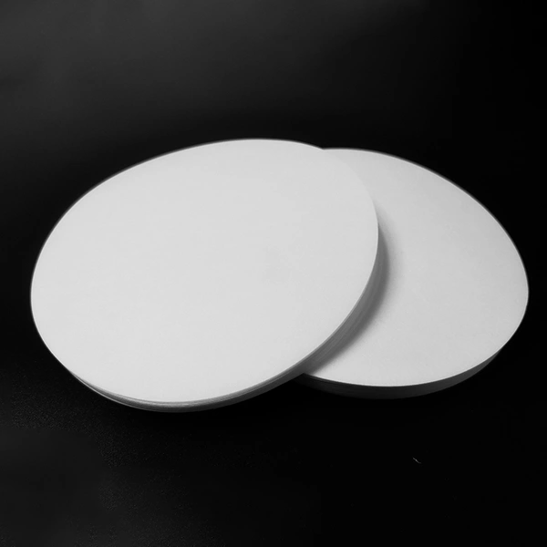 Papel de filtro cualitativo: celulosa de grado de laboratorio con bajo contenido de cenizas