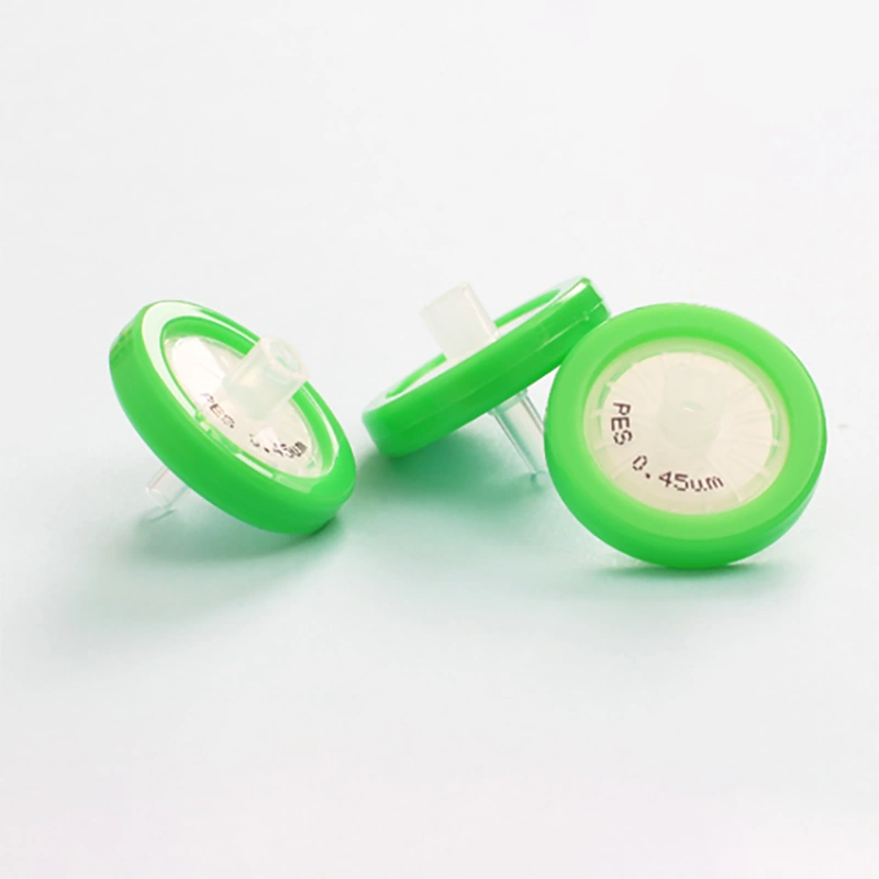 فلتر حقنة PES ممتاز - معقم، منخفض الارتباط بالبروتين، وسريع التدفق