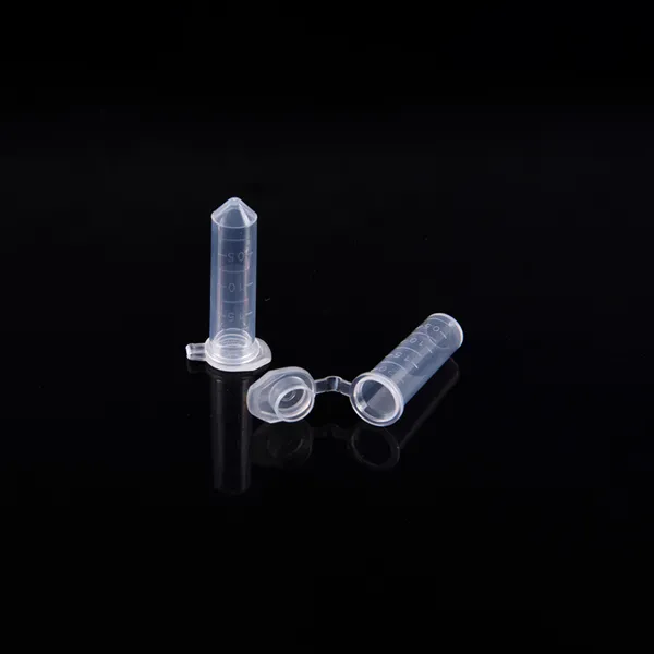 أنابيب الطرد المركزي الدقيقة سعة 1.5 مل و2.0 مل: غير لاصقة، خالية من DNase/RNase