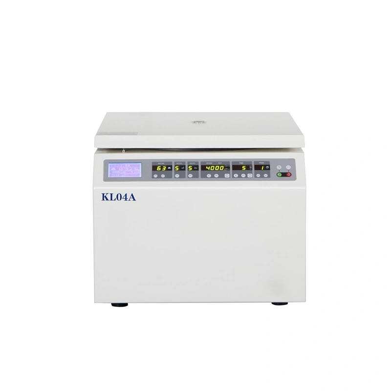 جهاز طرد مركزي منخفض السرعة للاستخدام المكتبي | جهاز طرد مركزي صغير للمختبرات بسرعة 4000 دورة في الدقيقة