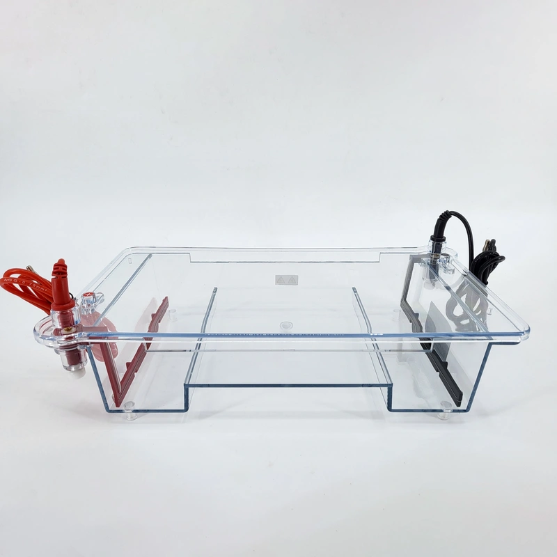 Mini electroforesis en gel: análisis compacto de ADN y ARN, ahorro de espacio, uso personal