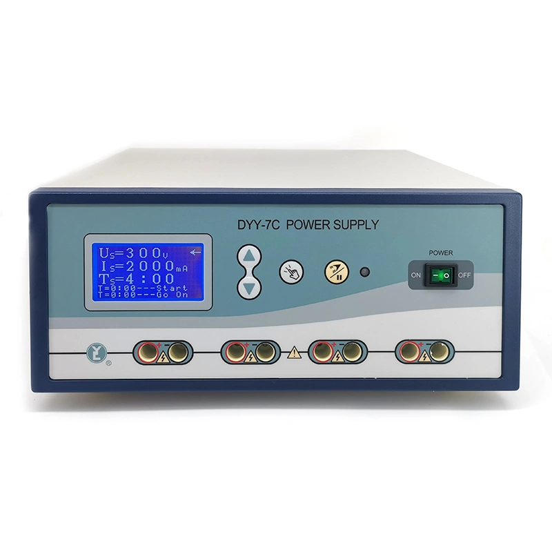 مصدر طاقة لتحليل هلام الحمض النووي الكهربائي | آمن ودقيق