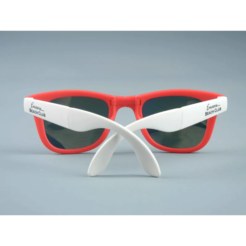 China Customized Folding Sunglasses With Logo 