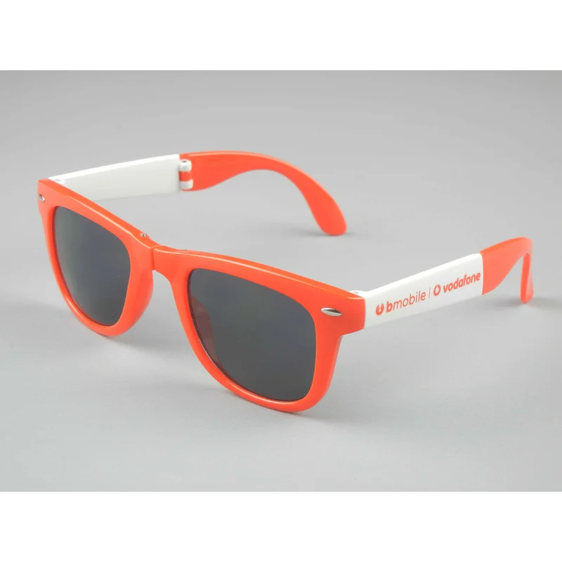 China Customized Folding Sunglasses With Logo 