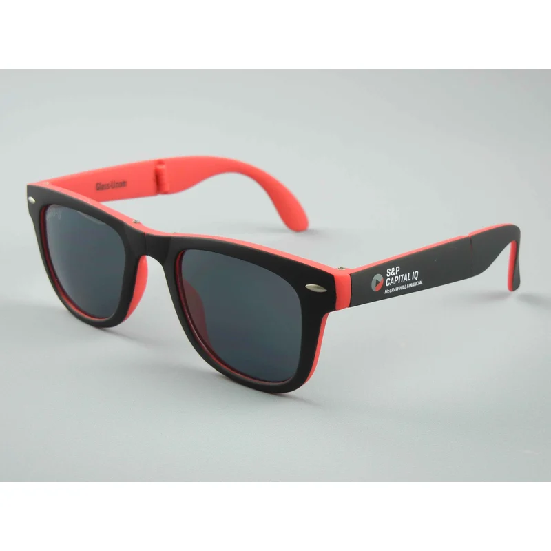 China Customized Folding Sunglasses With Logo 