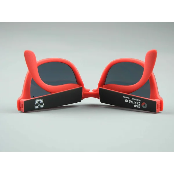 China Customized Folding Sunglasses With Logo 