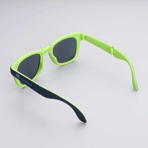 China Customized Folding Sunglasses With Logo 