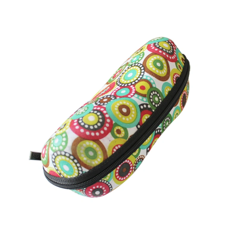 China Flower Print Glasses case Suppliers 