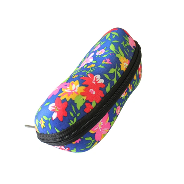 China Flower Print Glasses case Suppliers 