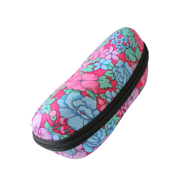 China Flower Print Glasses case Suppliers 