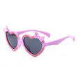 Heart Shape Silicon Toddler Sunglasses -Factory Direct Wholesale