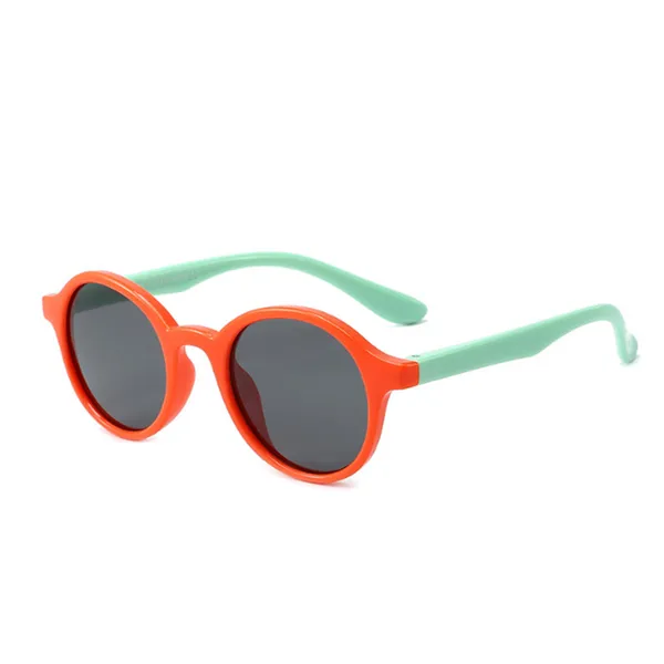 Round Silicon Child Sunglasses -Factory Direct Wholesale