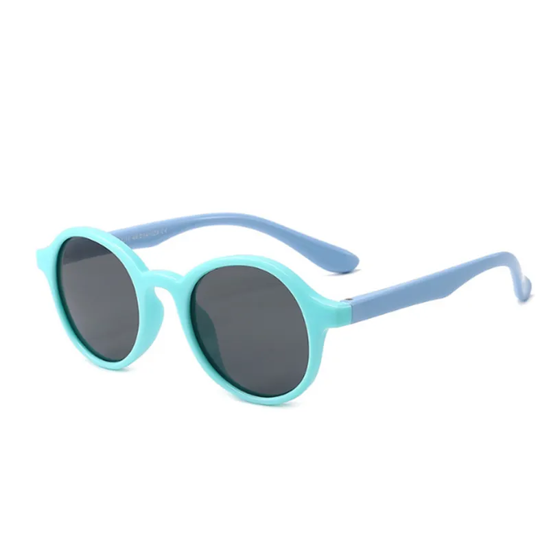Round Silicon Child Sunglasses -Factory Direct Wholesale
