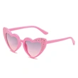 Rhinestone Heart Cat-Eye Child Sunglasses -Factory Direct Wholesale