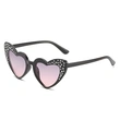 Rhinestone Heart Cat-Eye Child Sunglasses -Factory Direct Wholesale