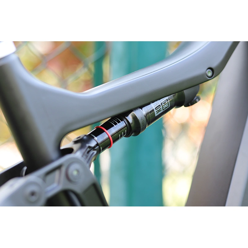 carbon fiber frame full suspension 1000w bicycle electric fat ebike