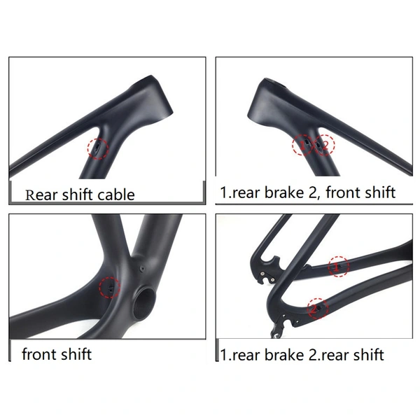 DIY carbon hartail/ full suspension MTB frame 