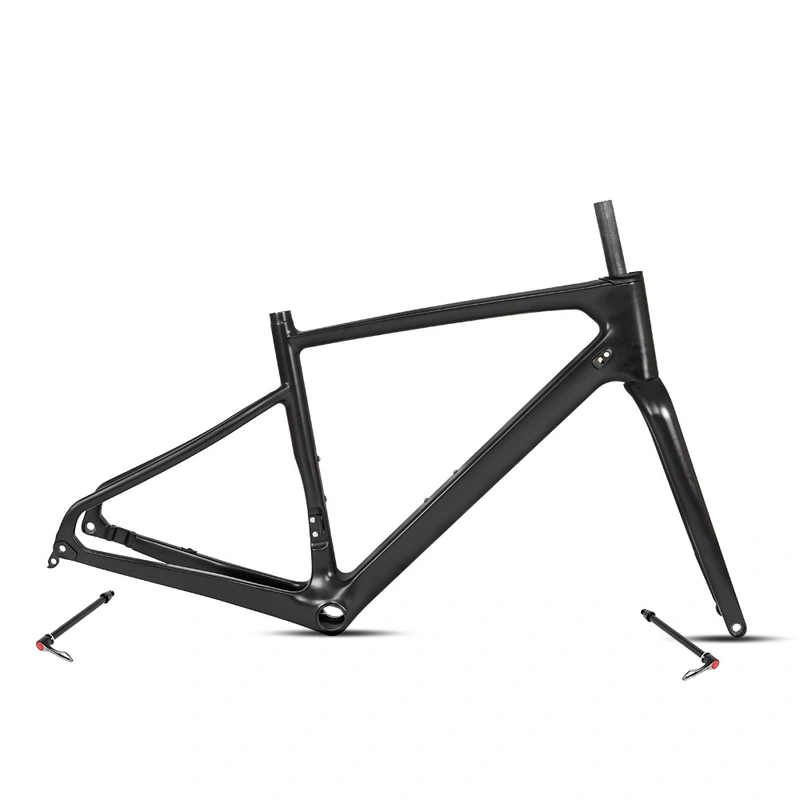  New enduro Disc gravel carbon fiber frame set 700C*40C