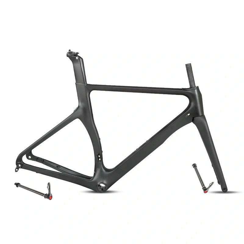 DIY 700C Aero road bike rim brake carbon frame set