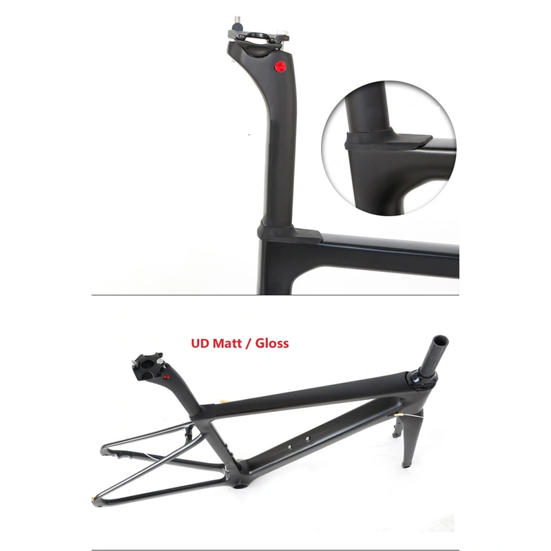 DIY carbon road bike frame rim brake