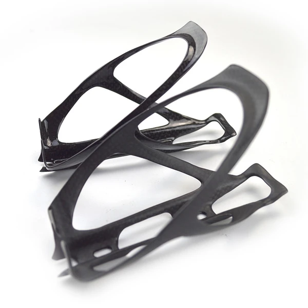 Carbon fiber bike components bottle cage