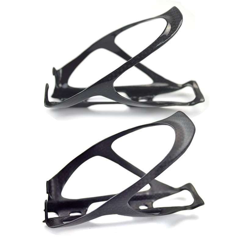 Carbon fiber bike components bottle cage