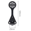 Carbon Garmin Mount bike components
