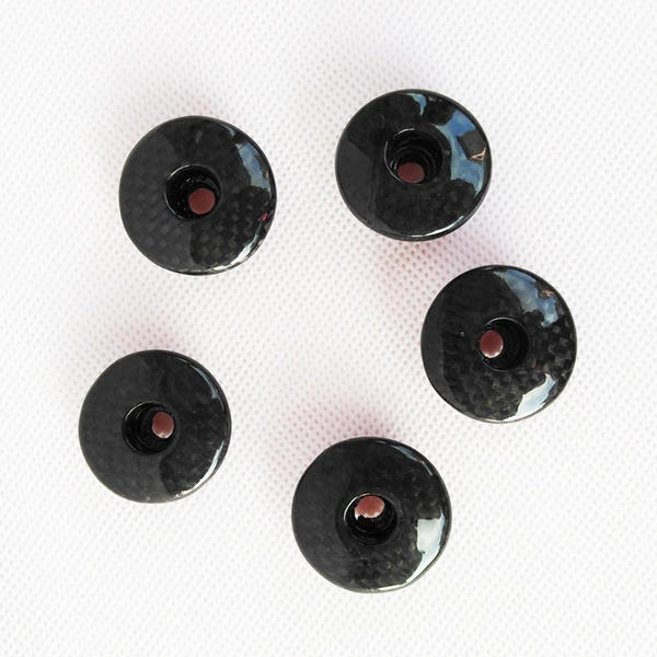 DIY carbon bike components cover for head set