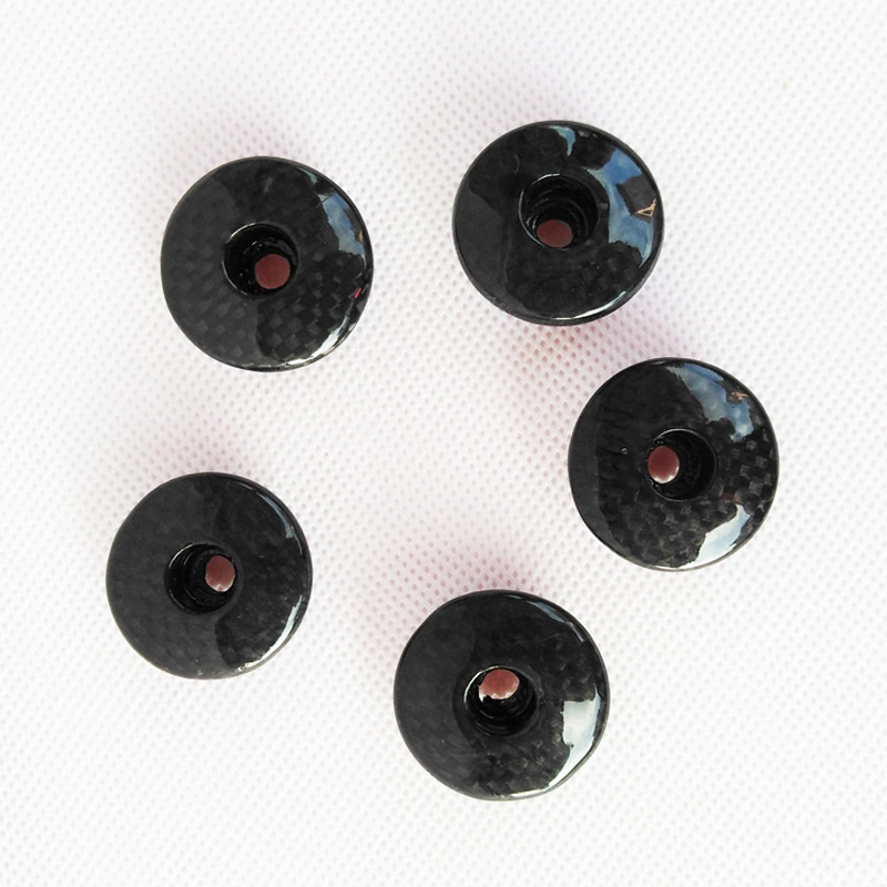 DIY carbon bike components cover for head set