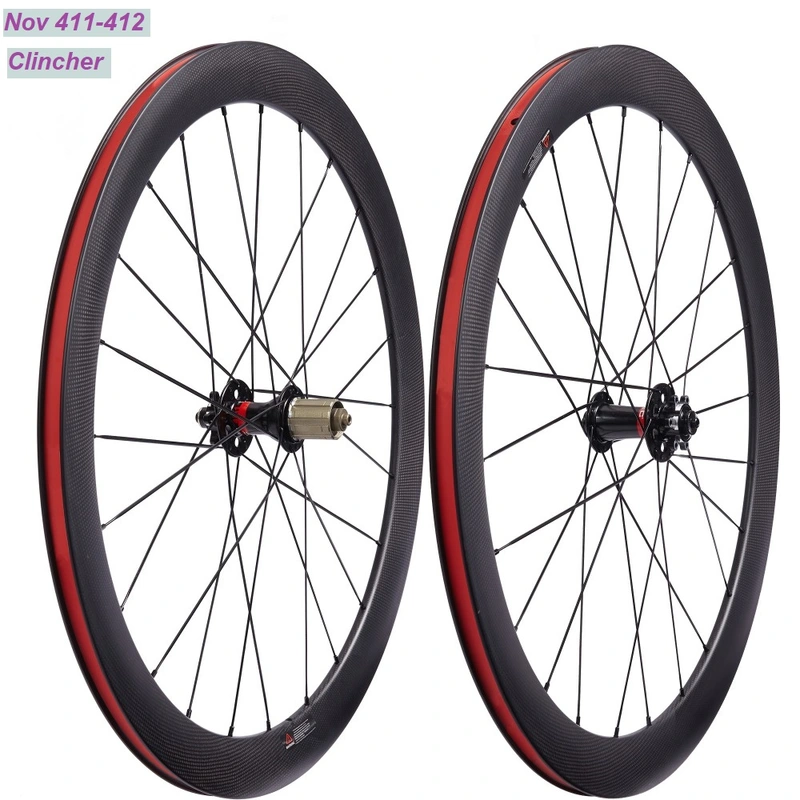 novatec hub rennrad scheibenbremse carbon drahtreifen laufradsatz