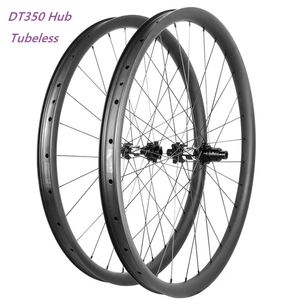 DT 350 hub road bike disc brake carbon fiber Tubeless wheel set