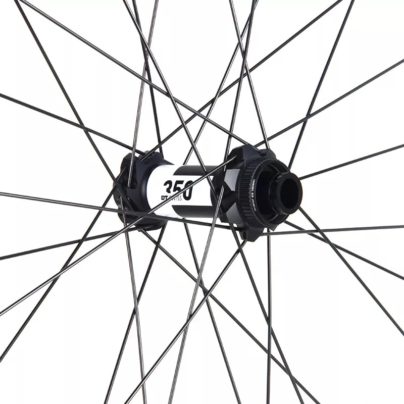 DT 350 hub road bike disc brake carbon fiber Tubeless wheel set