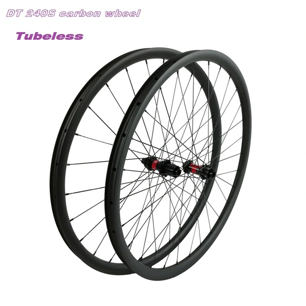 dt 240 moyeu vélo de route frein à disque jeu de roues tubeless en fibre de carbone