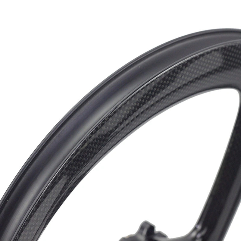 3 spokes carbon wheel for TT/ TRACK/ ROAD bike