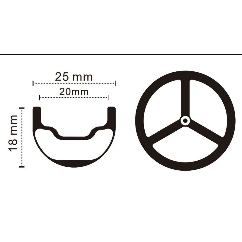12er/ 14er banlance carbon fiber rims and wheels