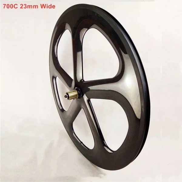 5 spokes carbon wheel for TT/ TRACK/ ROAD bike