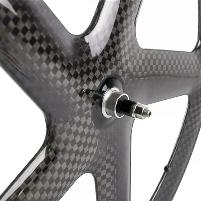 5 spokes carbon wheel for TT/ TRACK/ ROAD bike