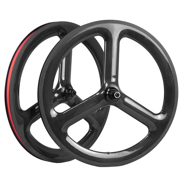 3 spokes carbon wheel for TT/ TRACK/ ROAD bike