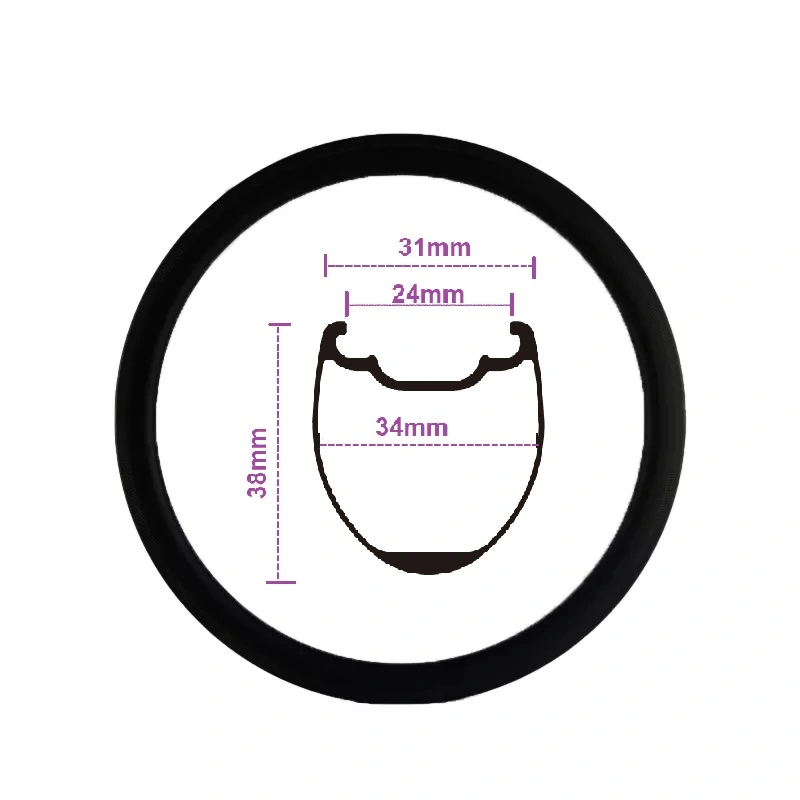 700C gravle bike carbon fiber rims with good price from china