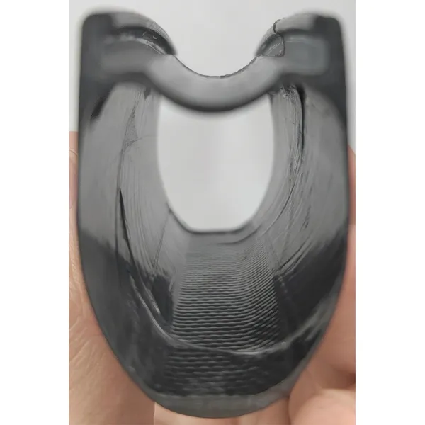 700C road bike disc brake Asymmetric clincher carbon rim 25mm width