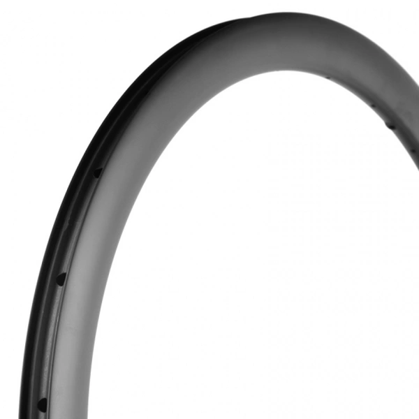 700C road bike disc brake Asymmetric clincher carbon rim 25mm width