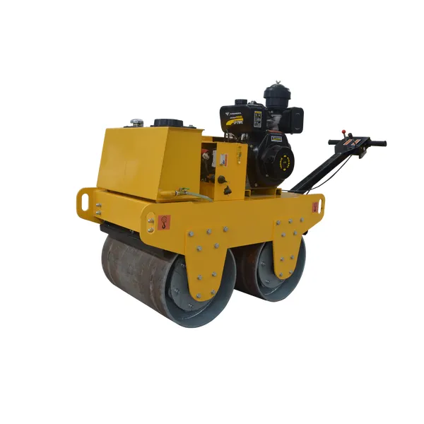 Gran oferta de rodillos compactadores de doble tambor de tipo pequeño para obras de construcción