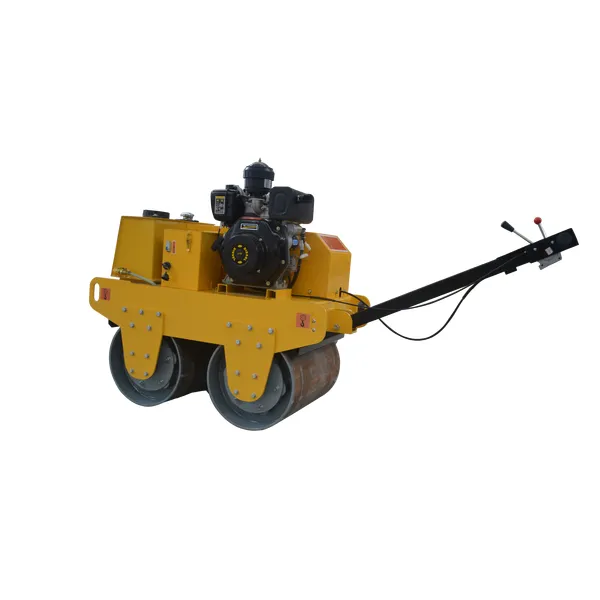 Gran oferta de rodillos compactadores de doble tambor de tipo pequeño para obras de construcción