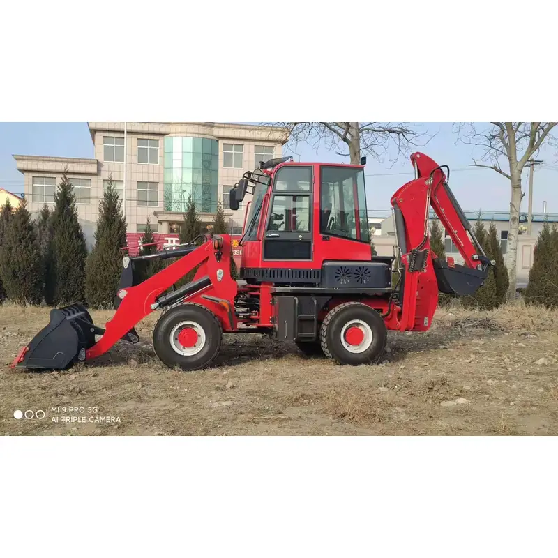 mini backhoe loader Four-wheel drive  for sale earthmoving machinery