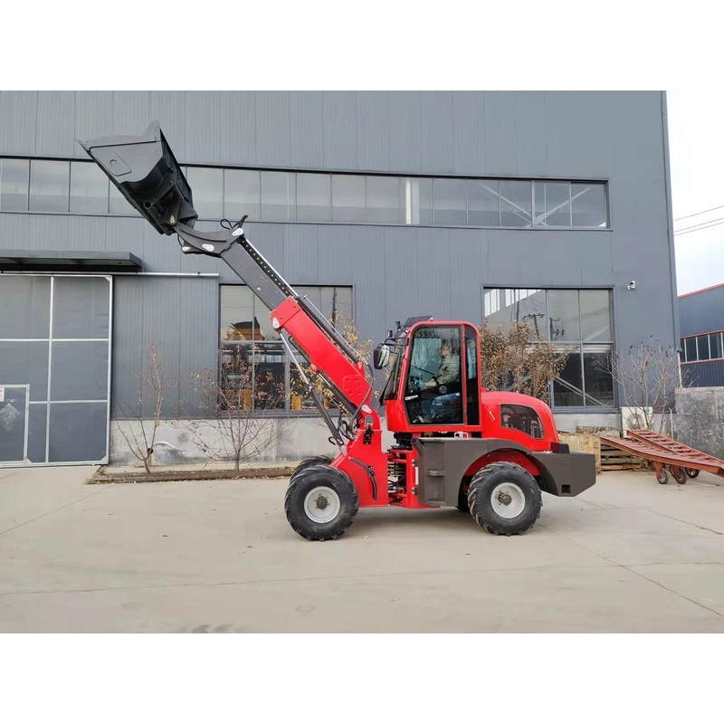 Earth Moving Construction  Telescopic Boom Wheel Loader for sale