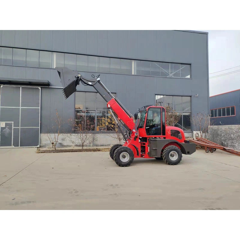 Earth Moving Construction  Telescopic Boom Wheel Loader for sale