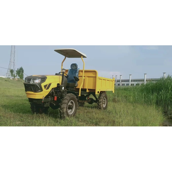 Potente minicargador de 4 ruedas con cargador pequeño camión volquete  