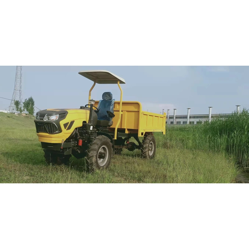 Potente minicargador de 4 ruedas con cargador pequeño camión volquete  