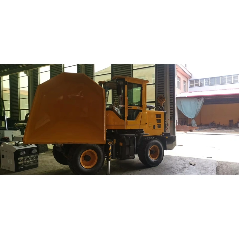  new small concrete wheel mini site dumper 3 ton mining dump truck