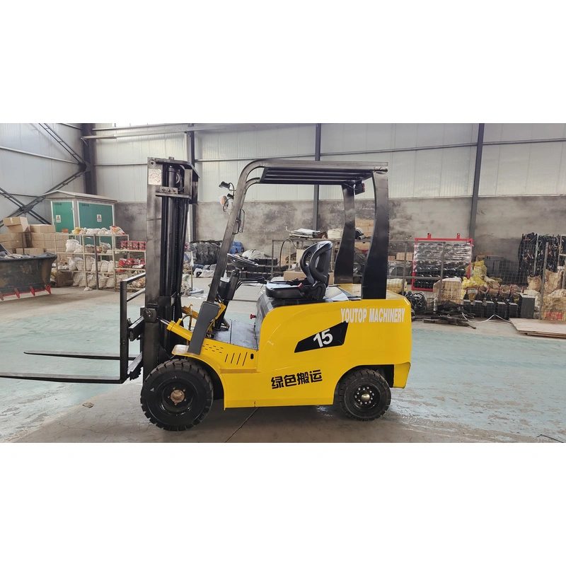 chariot élévateur électrique puissant à 4 roues